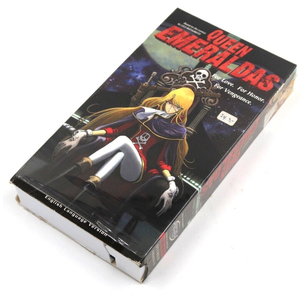 Queen Emeraldas [VHS] Reiko Tajima, Megumi Hayashibara, Yuji Asada, Anime Manga!